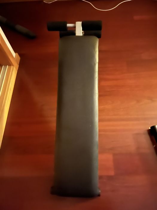 Banco inclinado abdominais