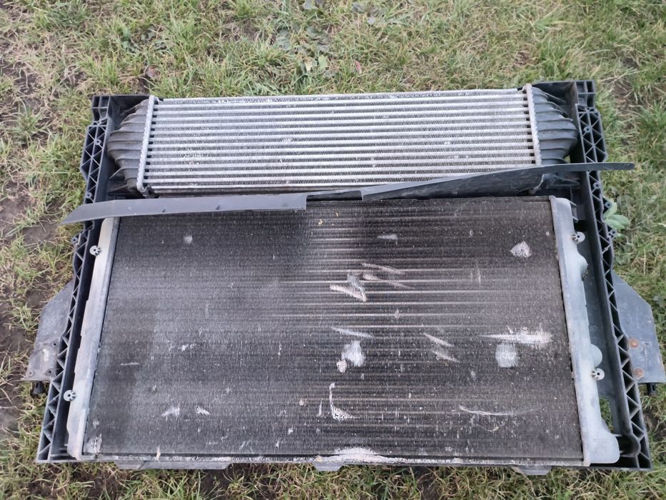 Chłodnica z intercoler komplet master movano 2.2 dCi 2.5dci