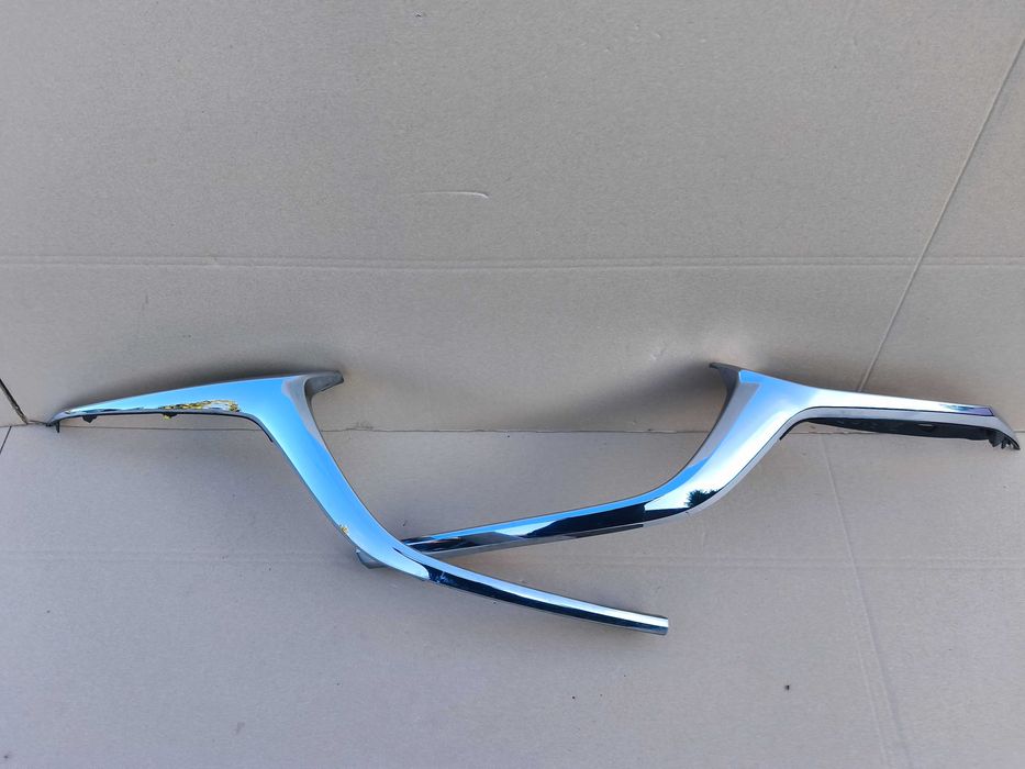 MAZDA 2 III DJ DL 19-23 chrom zderzaka lewy prawy przód idealny