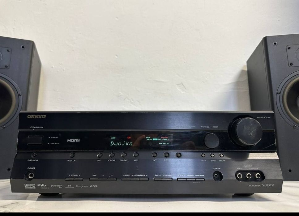 7.1 Amplituner Onkyo TX-SR 505 E, 7*130 W, HDMI, DTS Neo:6, DTS 96/24