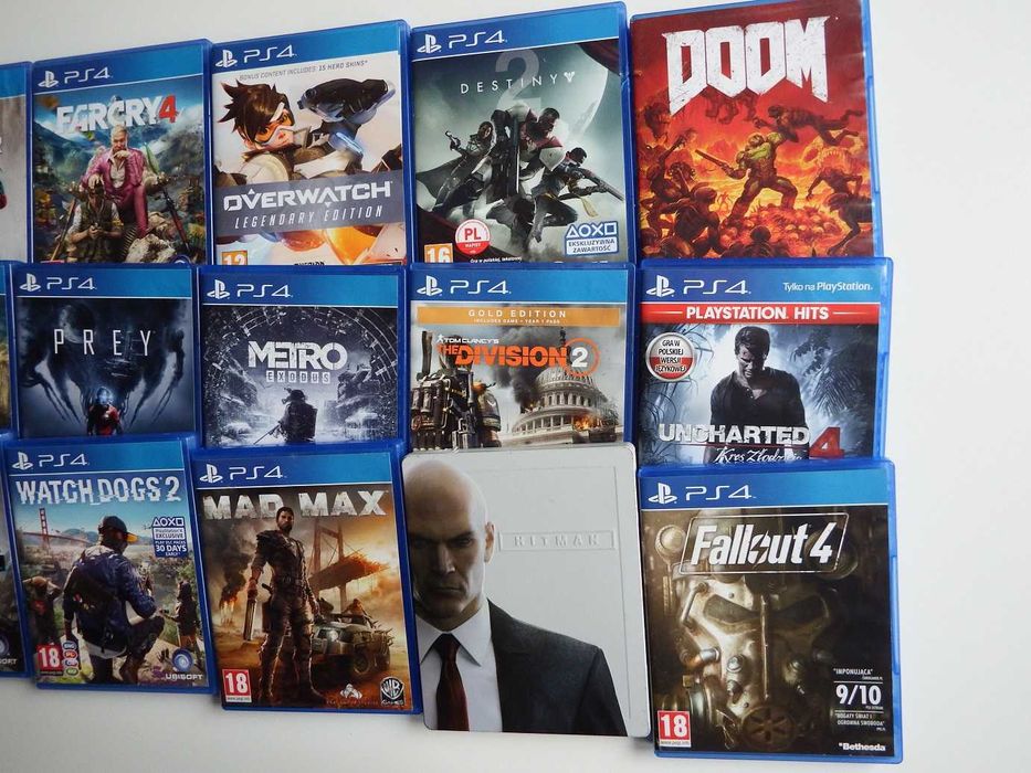 STRZELANKI gry AKCJI PS4 PS4 sprawdź koniecznie