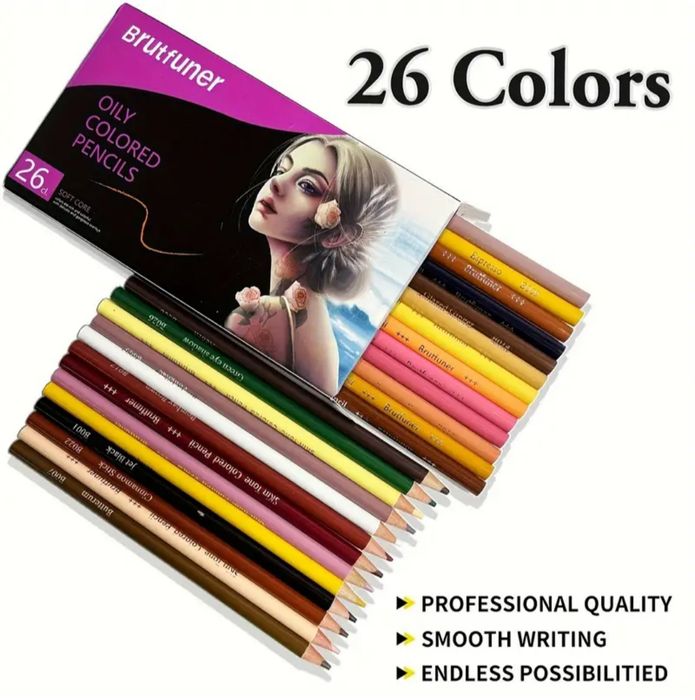 Lápis óleo tons pele