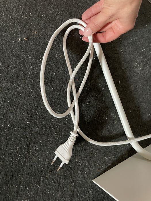 Ikea Harslinga dekoracyjna lampa podłogowa+zarówka LED Filament
