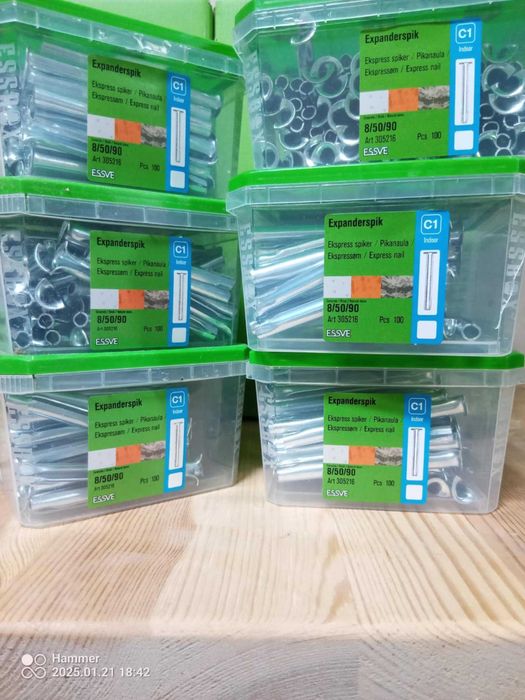 sprzedam śruby wkręty Essve różne rodzaje