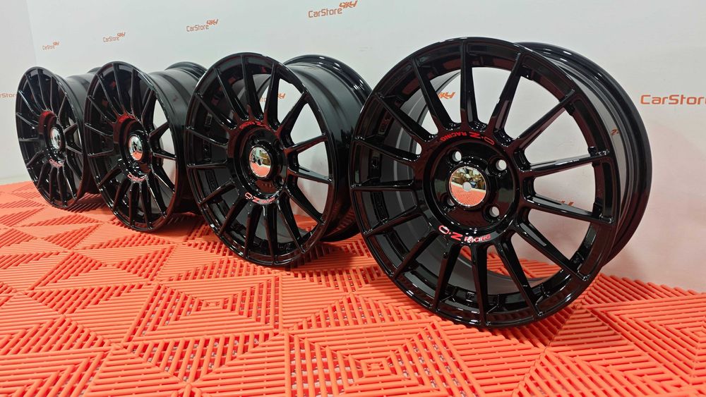 Jantes Look OZ Superturismo 15 x 6.5 et 35 4x100 Preto Brilhante