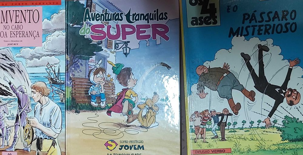 Álbuns de banda desenhada diversificada venda individual