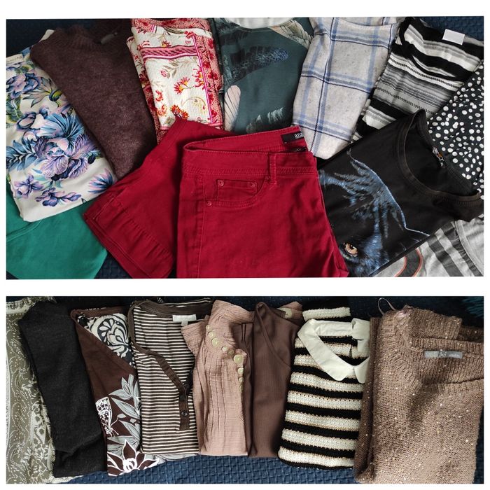 Paka bluzki,,Nutmeg,ICHI,HORRY+jeansy,,a.n.a./42-44 XL