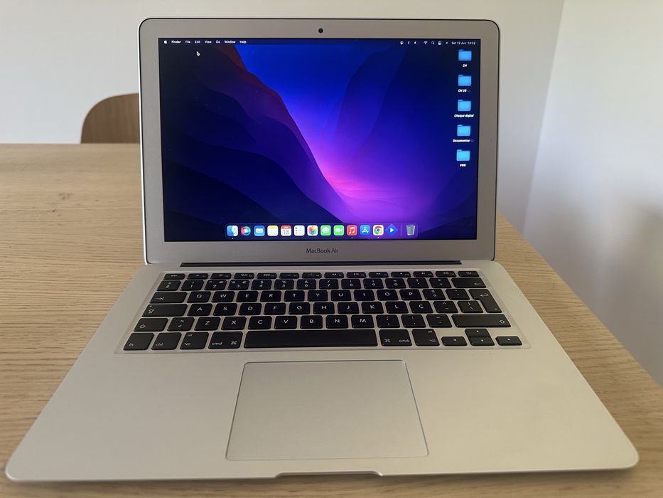 MacBook Air 13" (2017) – Comprado Novo em 2018 – Bateria Excelente (289 Ciclos)