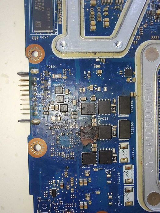 Плата на запчасти HP 17-n109ur,  N16P-GT-A2, SR2C4, 25l12873f, 6700HQ