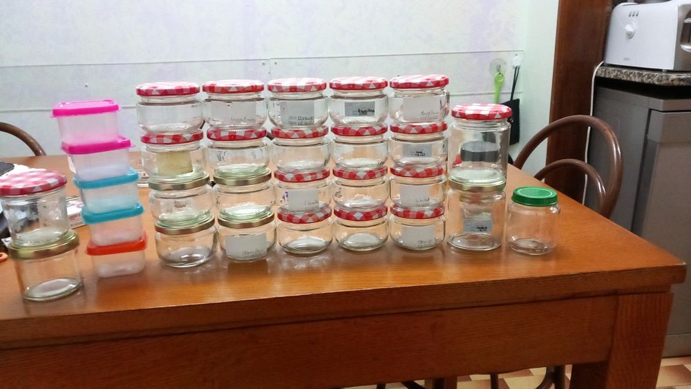 Frascos USADOS pequenos médios e grandes