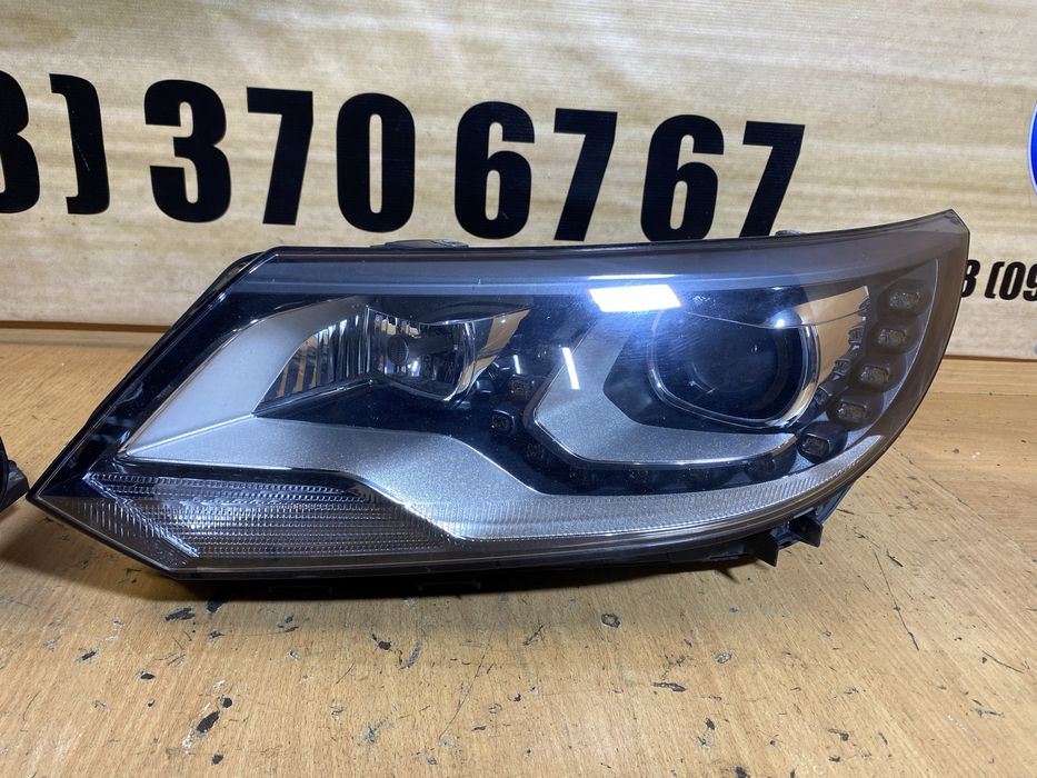 Фари тігуан 1  volkswagen  tiguan 1 ортика лед Led фара