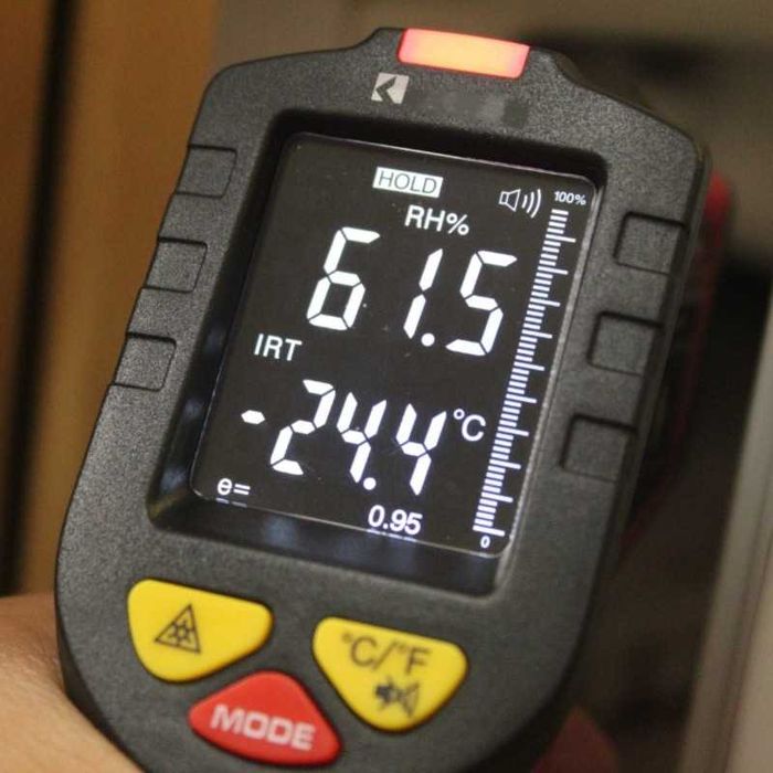 Infrared Pyrometer Thermometer, Dew Point Meter, Mold Detection Laser64286504730115122