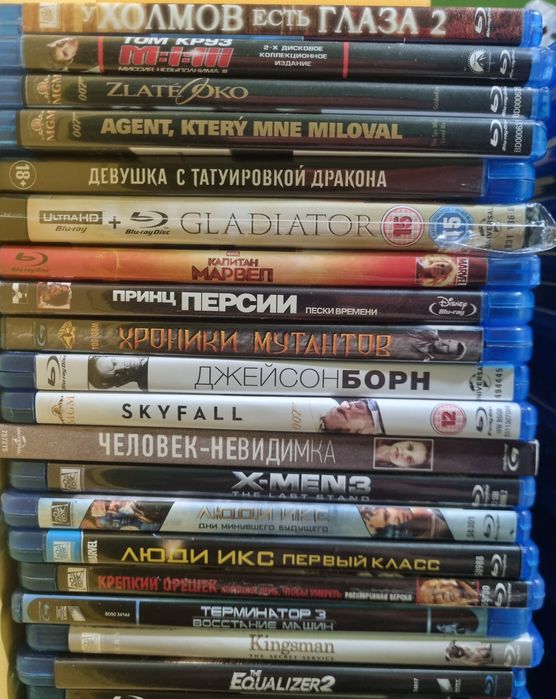 Blu ray диски,все ліцензія.