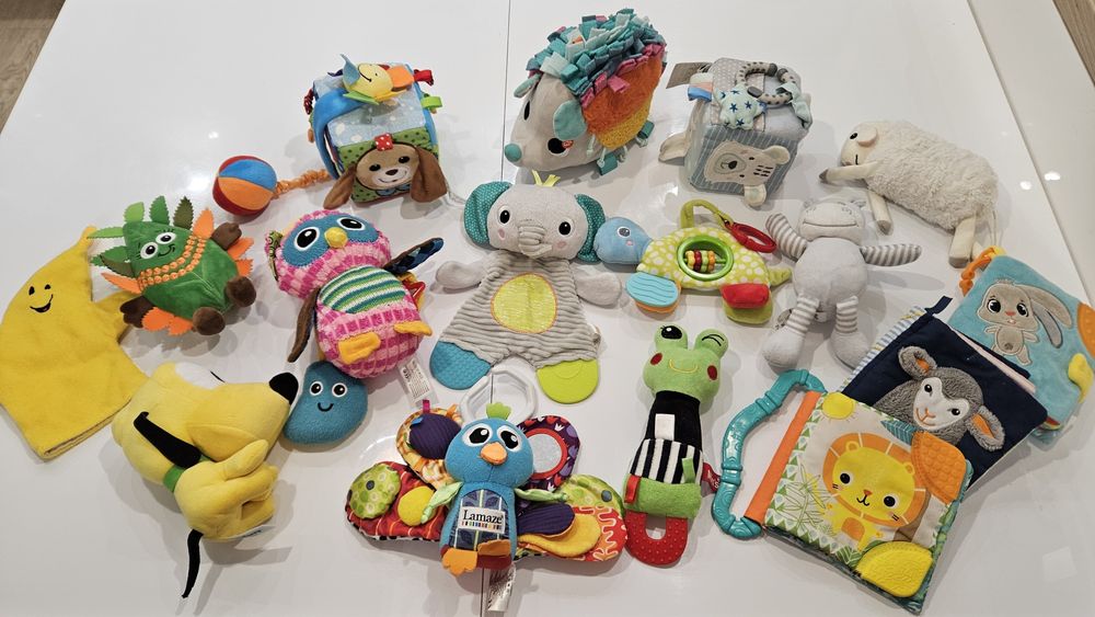 Zabawki sensoryczne dla niemowlaka Lamaze Balibazoo Fisher Price