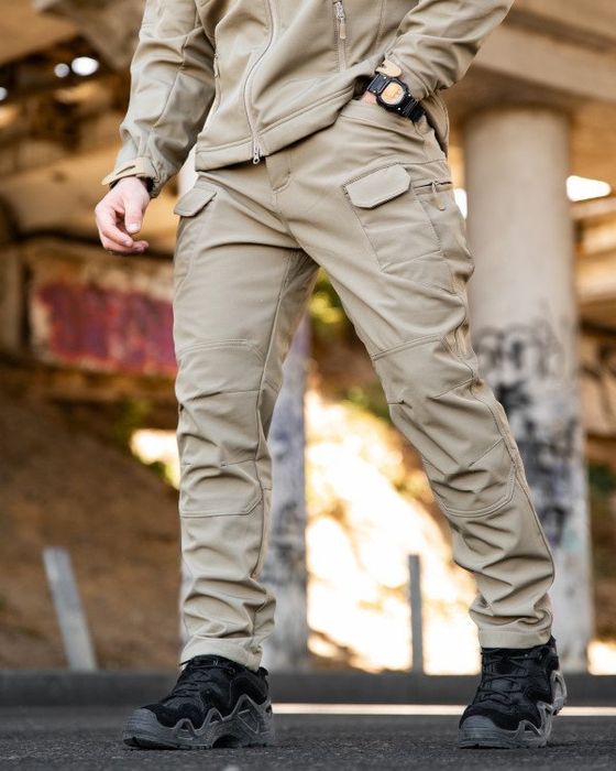 Тактические штаны XIMUS Softshell Coyote | Военные штаны