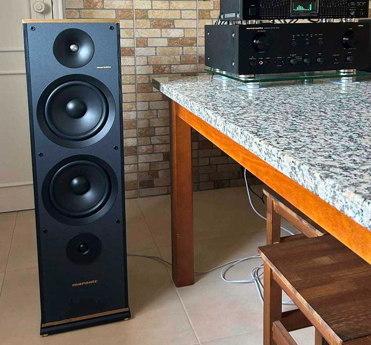 Marantz Colunas Remake artesanais excelentes potentes 600w