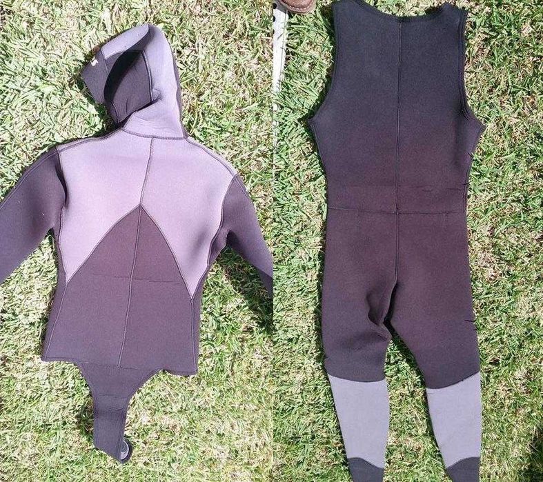 Conjunto de fato de mergulho Mares e outras peças ver descrição