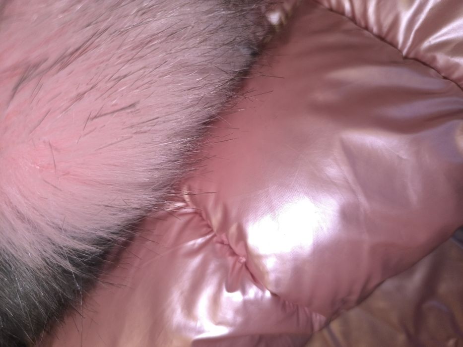 Piękna dwustronna zimowa kurtka damska M/L