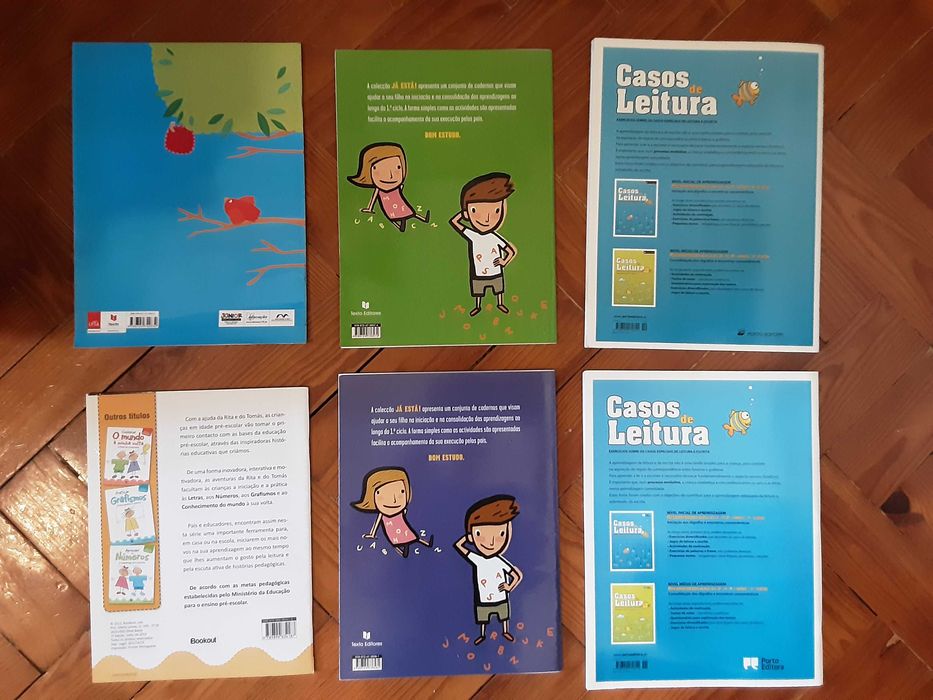 Livros de Atividades - Pré e Primeiro Ciclo - Entre 1,50€ e 5€!