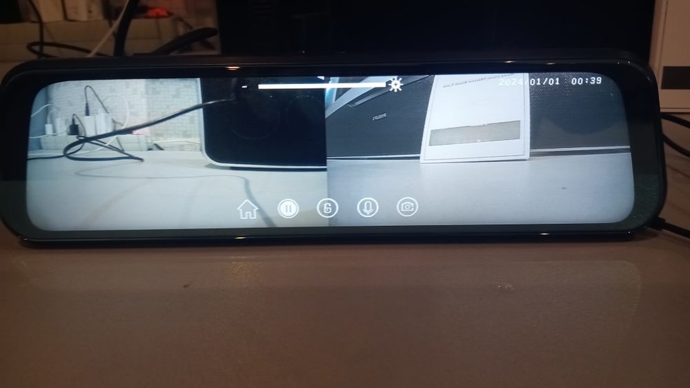 Дзеркало відеорегистратор 9.6 дюйма