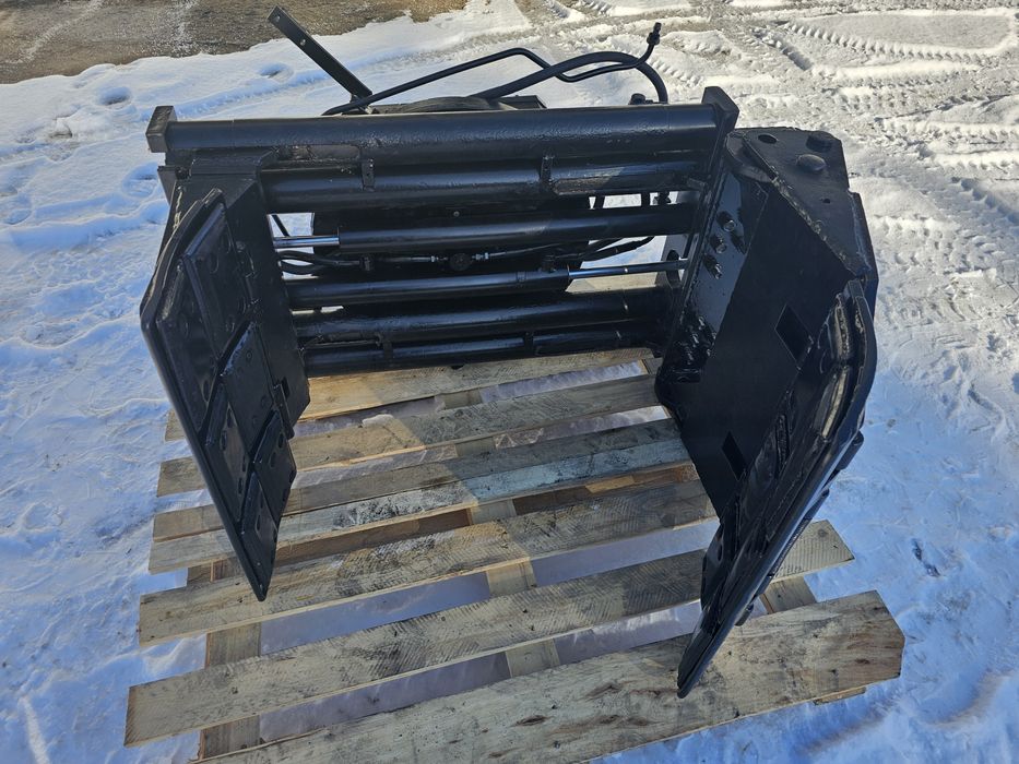 Захват гідравлічний рулонів бочек бобин навантажувач ротатор