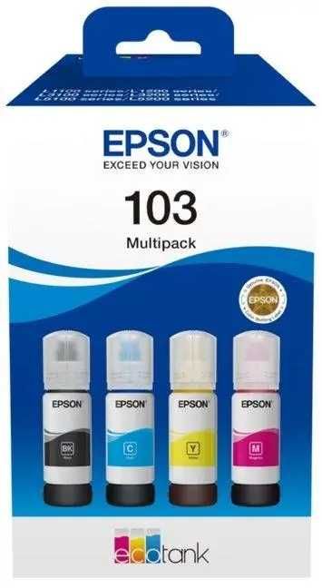 Комплект оригінального чорнила Epson 103 Multipack B/C/M/Y 4 х 65ml