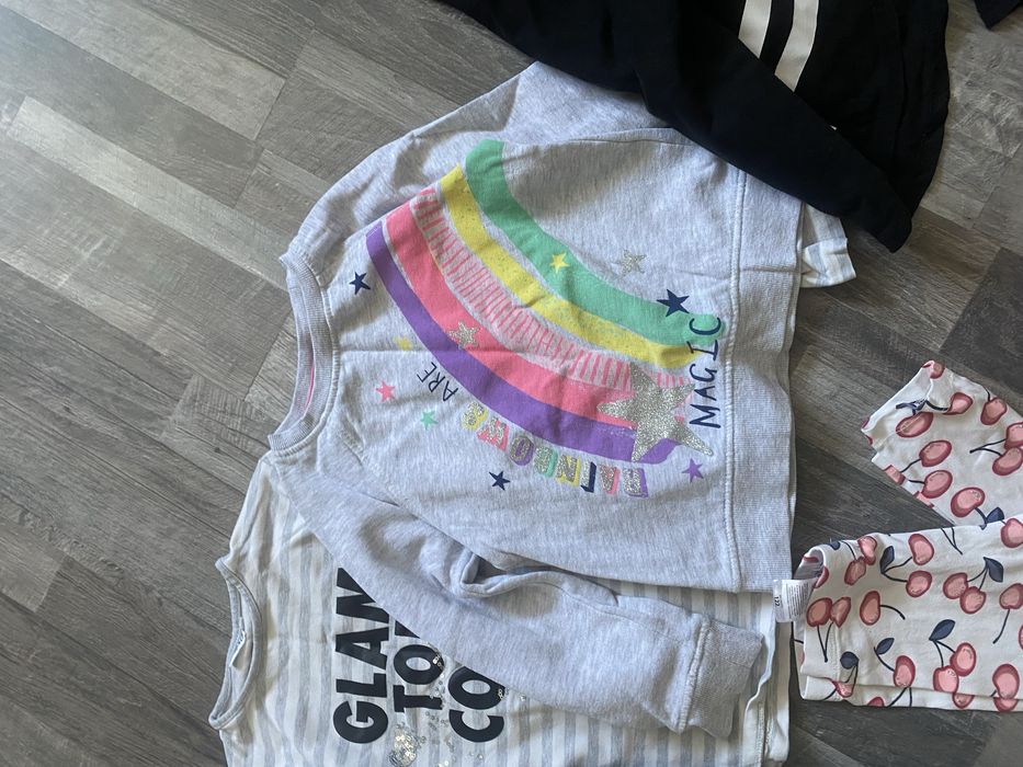 Джинси лосина кофта лот речей на дівчику 118-124см