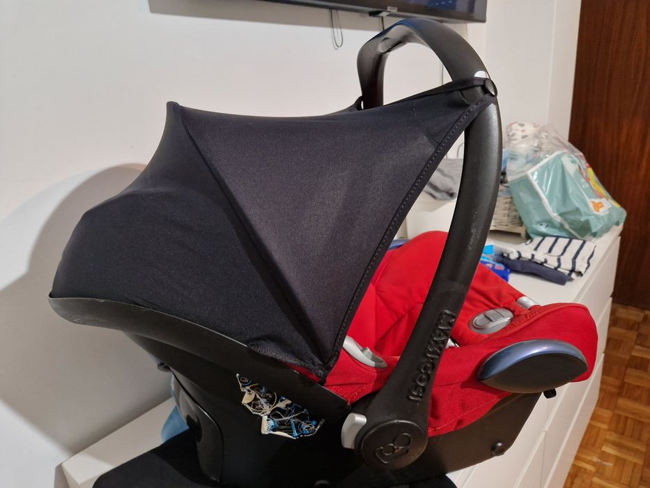 Ovo maxi cosi vermelha