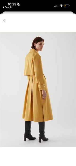 Гірчичний тренч COS