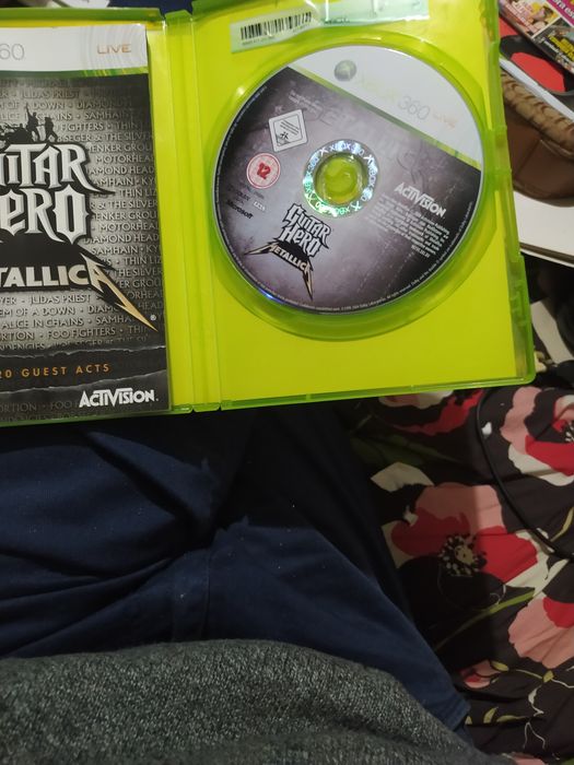 Guitar hero Metallica Xbox 360 completo na caixa - portes CTT grátis