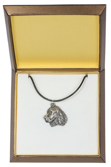 Springer spaniel walijski naszyjnik w pudełku Art-Dog