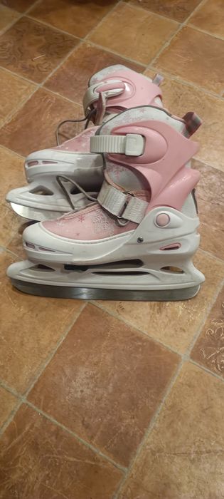 Łyżwy dziecięce regulowane dla dziewczynki
