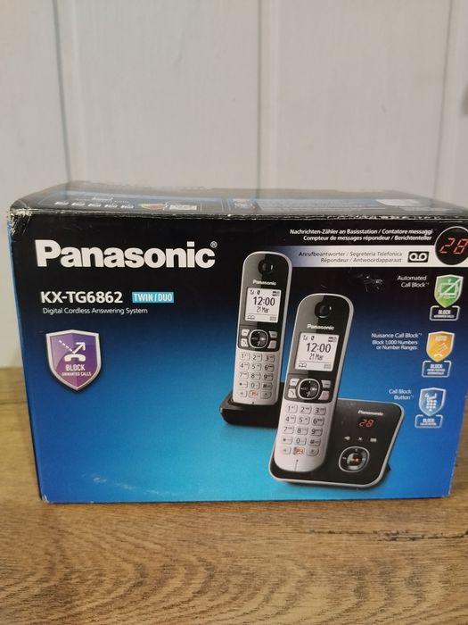 Telefon Panasonic KX TG 6862 duo