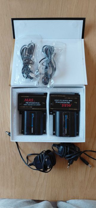 Extender HDMI po skrętce CAT5e/CAT6 50 m Full HD 1080p – komplet