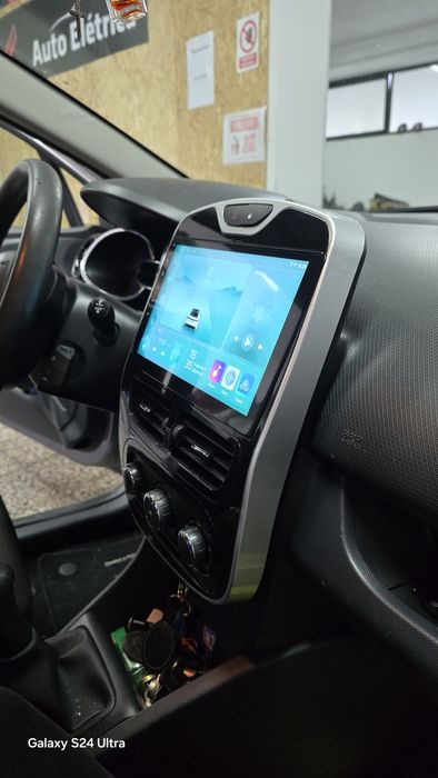 Rádio Android 14 com GPS Renault Clio 4 (Novo)
