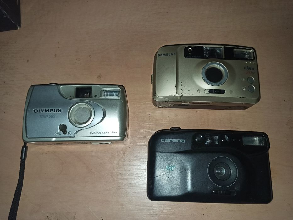 Фотоаппараты carena. fino20s.olympus trip 505
