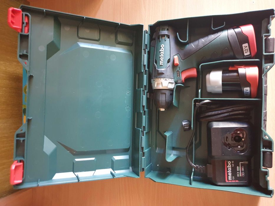Акумуляторний дриль-шурупокрут Metabo Power Maxx BS Basic 12v
