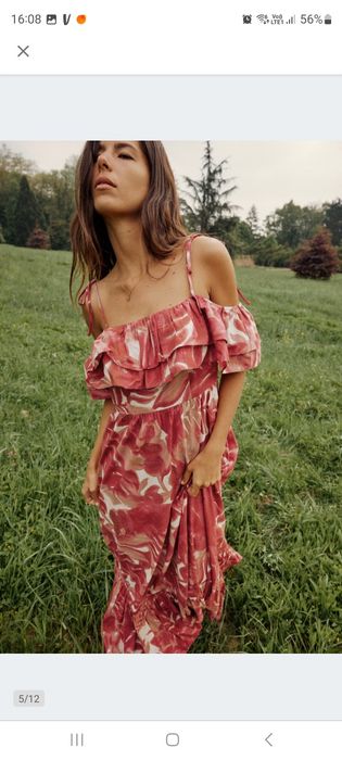 Sukienka Zara XS nowa poszukiwan blog