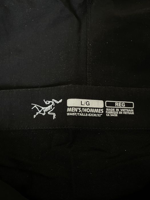 Arcterx gamma pants spodnie czarne softshell