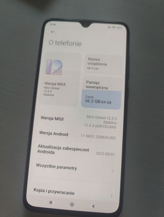 Xioami mi 9 lite 6/64GB