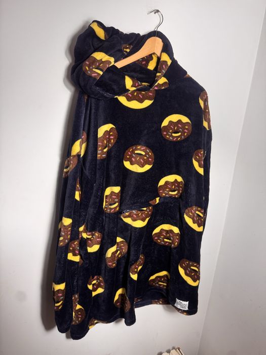 Kocobluza Primark the snuddie oversize one size uniwersalny donuty granatowa jesień zimne wieczory