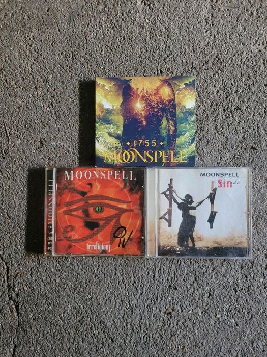 3 cds da banda Moonspell