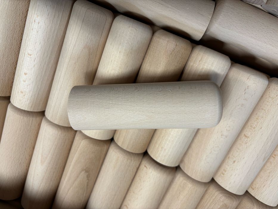 Nogi do mebli bukowe surowe