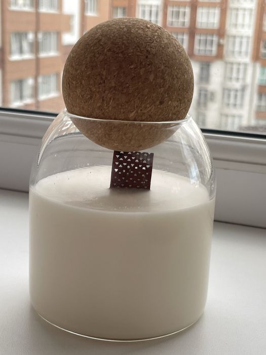 Велика ароматична свічка 500мл | Готова ідея для подарунка |Мінімалізм