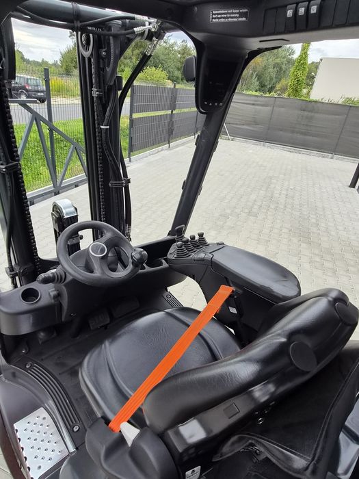 Wózek widłowy linde H18 EVO udźwig 1800 kg triplex WOLNY SKOK