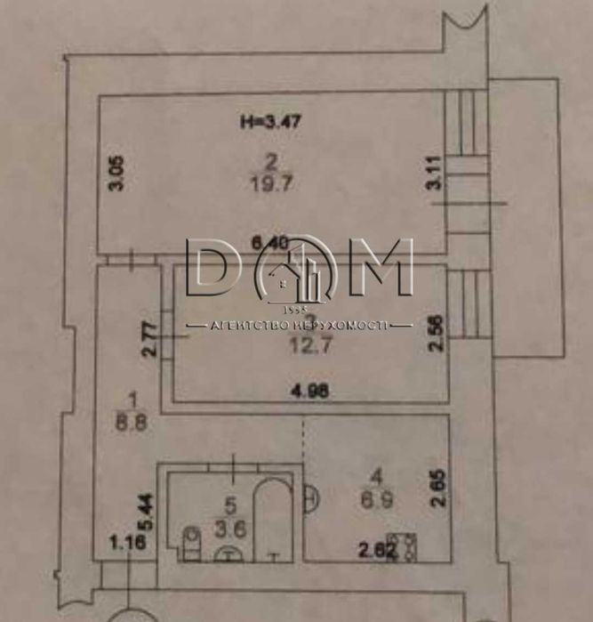 Продаж. 2-кімнт Михайлівська, 22-б. Центр. Майдан Незалежності. Без %