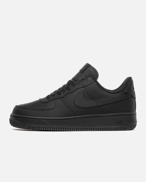 Женские кроссовки Nike Air Force 1 Black "1191" Размеры 36-40