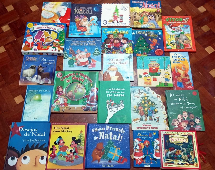 Diversos Livros de Natal - Preços indicados na descrição do Anúncio