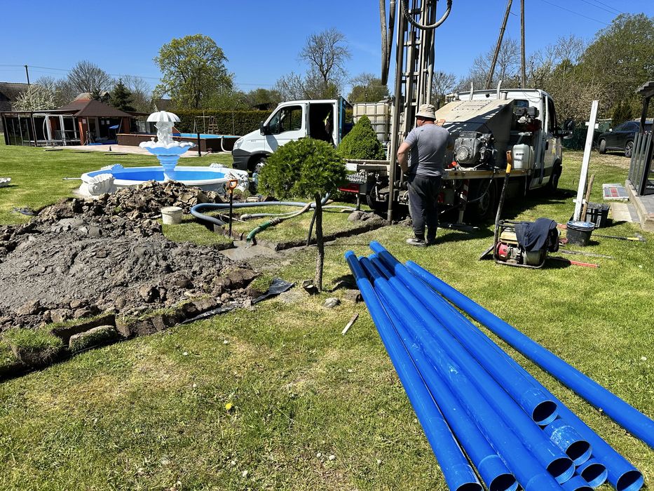 Studnie głębinowe, wiercenie, uzbrojenie, przyłącza, serwis