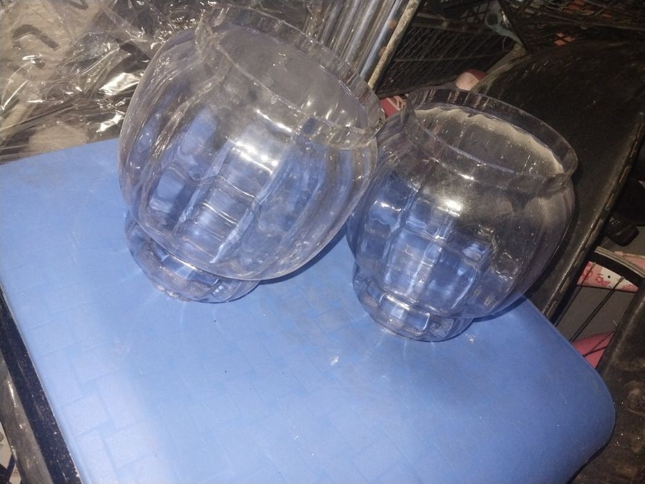 Плафони світильника-люстри прозорі